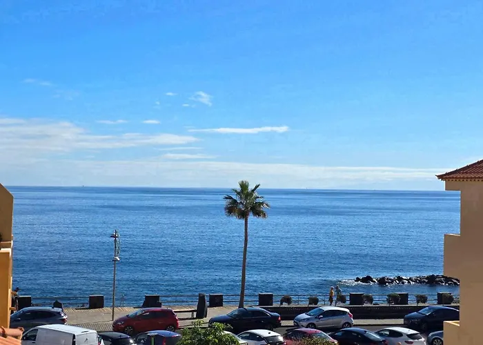 Apartment Paradise Caletillas Beachfront Duplex With Pool & Parking